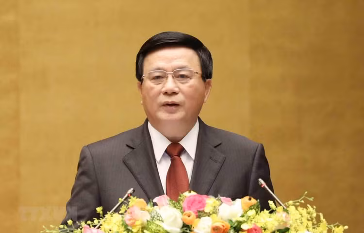 Ông Nguyễn Xuân Thắng - Ủy viên Bộ Chính trị, Giám đốc Học viện Chính trị quốc gia Hồ Chí Minh, Chủ tịch Hội đồng Lý luận Trung ương. Ảnh: TTXVN