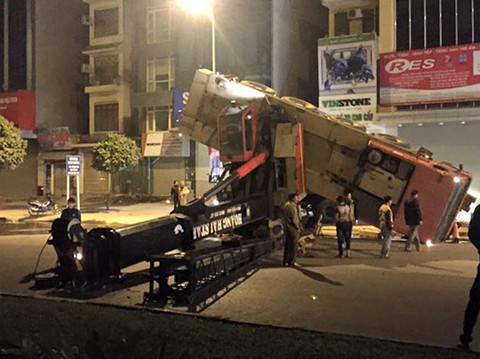 Hiện trường vụ tai nạn