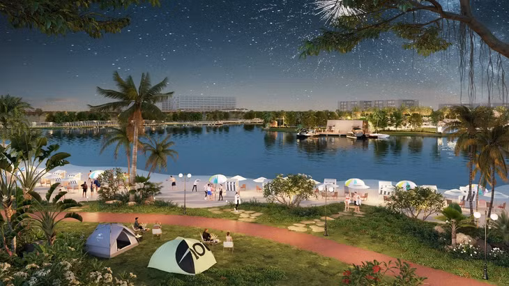 Phối cảnh minh họa Công viên văn hóa tại Sun Urban City. Ảnh Sun Property