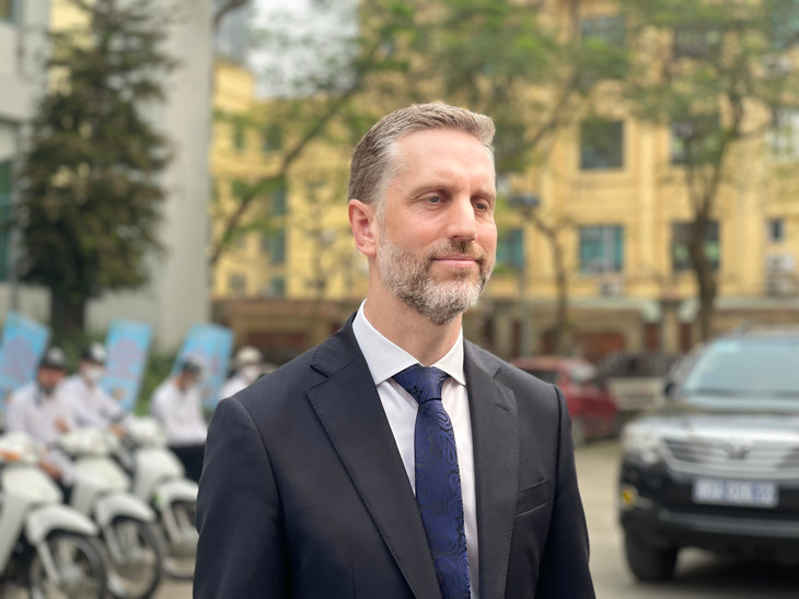 Ông Matt Jackson, Trưởng đại diện Quỹ dân số Liên Hợp Quốc tại Việt Nam