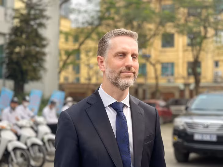 Ông Matt Jackson, Trưởng đại diện Quỹ dân số Liên Hợp Quốc tại Việt Nam