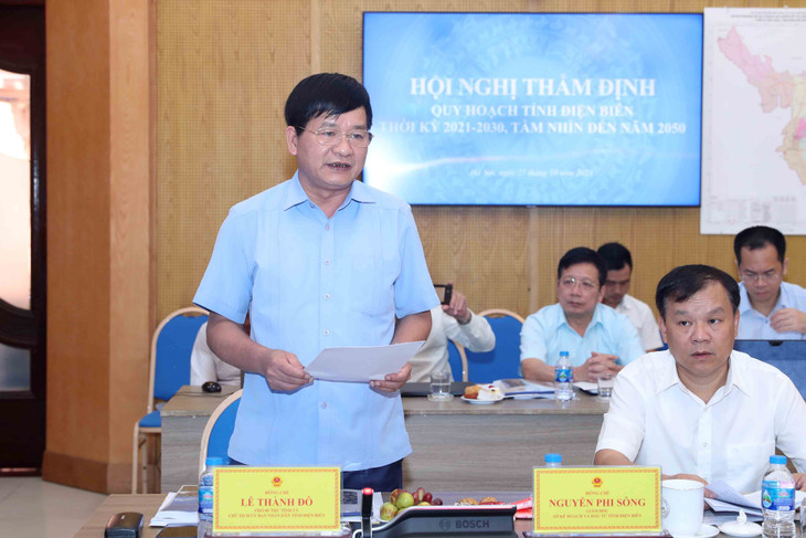 Ông Lê Thành Đô, Chủ tịch UBND tỉnh Điện Biên. Ảnh Đức Trung