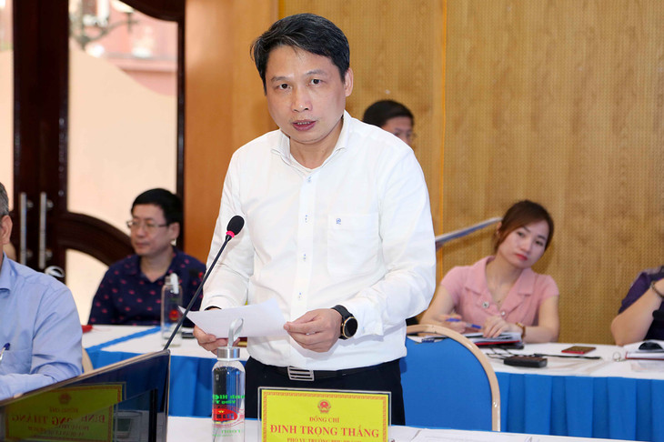 Ông Đinh Trọng Thắng, Vụ trưởng Vụ Quản lý quy hoạch, Bộ Kế hoạch và Đầu tư. (Ảnh: Đức Trung)