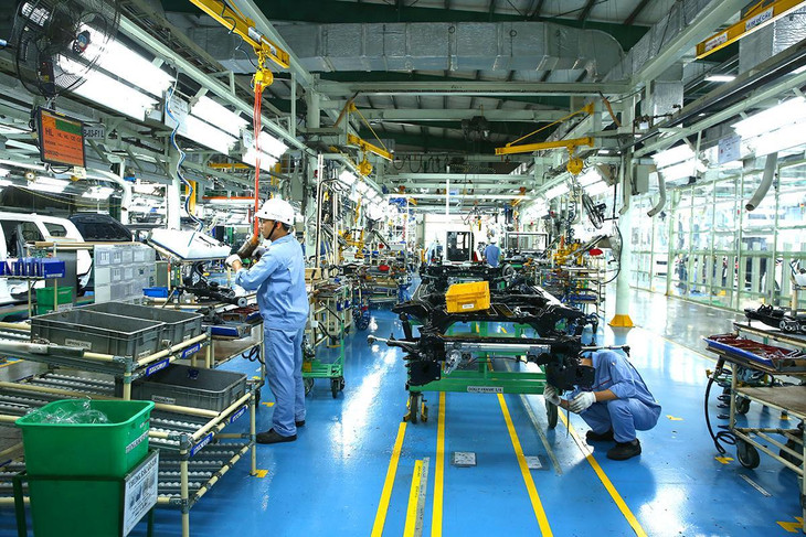 10 tháng đầu năm 2022, Vĩnh Phúc có 1.123 DN đăng ký thành lập mới với tổng số vốn đăng ký là 20.531 tỷ đồng, tăng gần gấp đôi về vốn đăng ký so với cùng kỳ năm trước. Ảnh minh họa: Nhã Chi