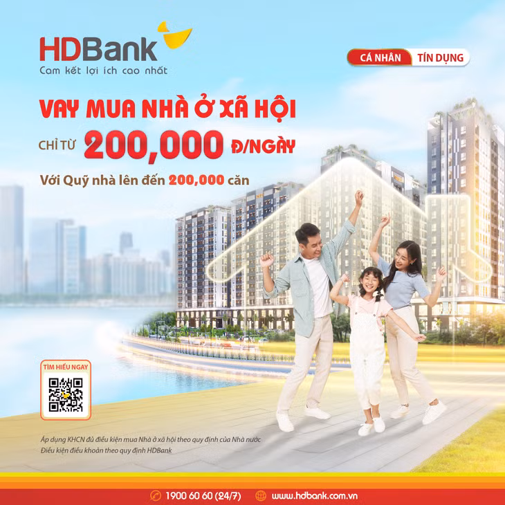Vay dài, trả nhẹ - HDBank tiếp sức người trẻ an cư