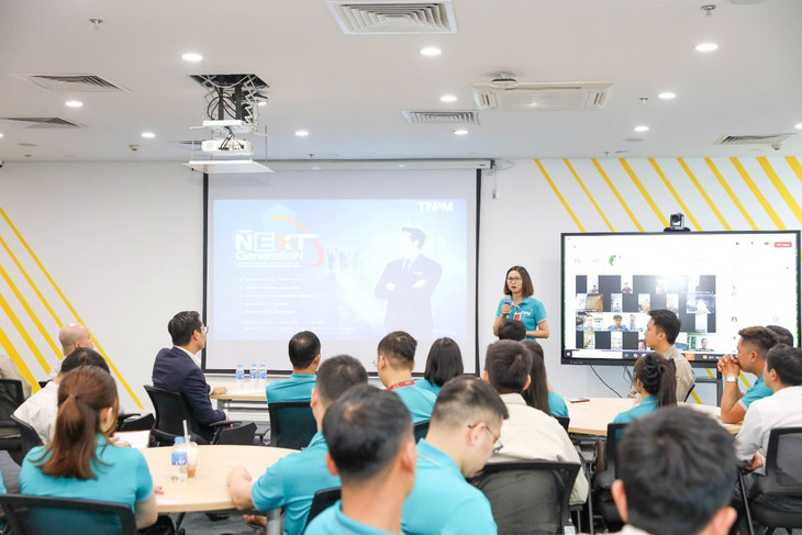 Một khóa đào tạo về trải nghiệm khách hàng tại TNPM.