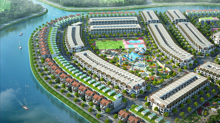 ROX Living Aquamarine ngay tại trung tâm thị trấn Diễn Châu ghi nhận mức giá còn khá mềm so với thị trường