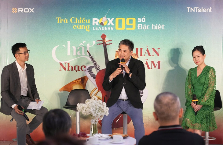 Chương trình Trà chiều cùng ROX Leaders - một trong những hoạt động ý nghĩa của mùa ROXMei 2025.