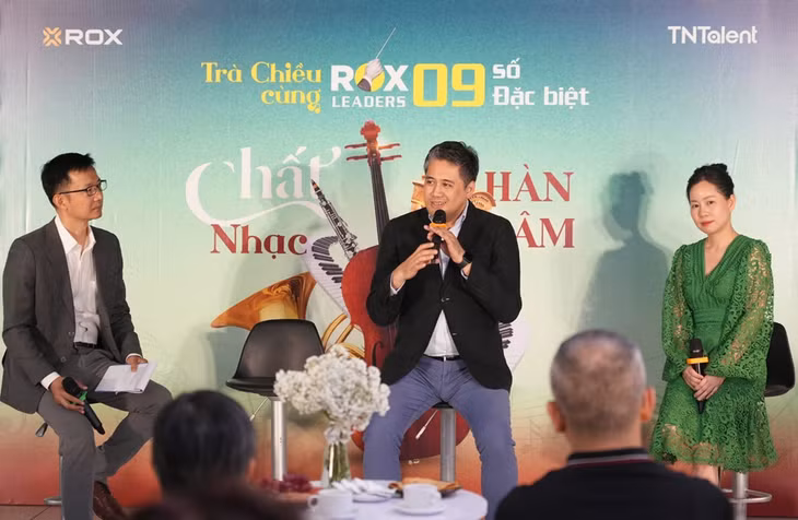 Chương trình Trà chiều cùng ROX Leaders - một trong những hoạt động ý nghĩa của mùa ROXMei 2025.