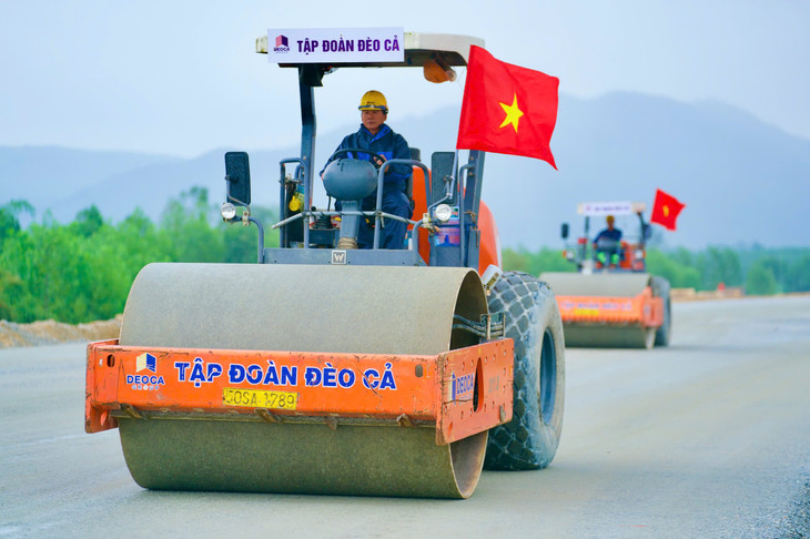 Dự án thi công trong thời tiết mưa rét