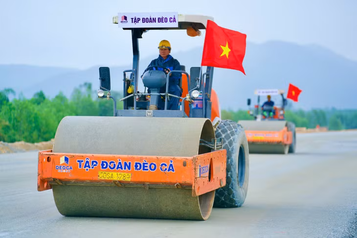 Dự án thi công trong thời tiết mưa rét