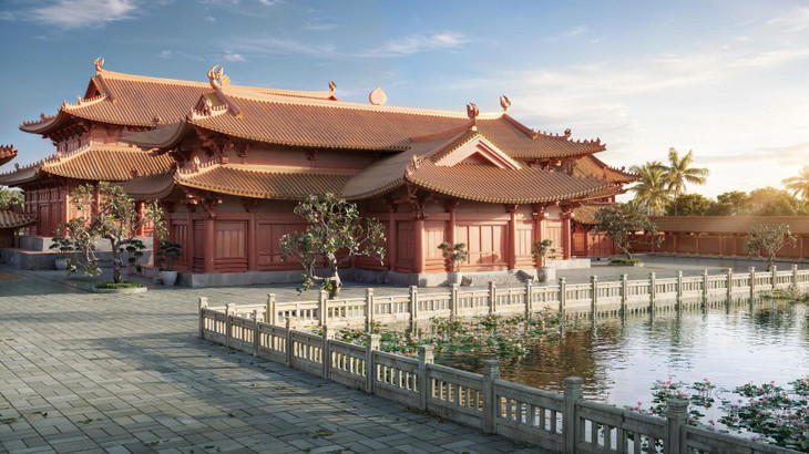 Lịch sử và nghệ thuật kiến trúc thời Lý - Trần (thế kỷ XI - XIV) được tái hiện