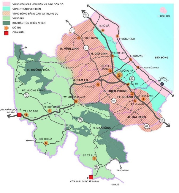 Sơ đồ phân vùng phát triển kinh tế - xã hội Sơ đồ phân vùng phát triển kinh tế - xã hội