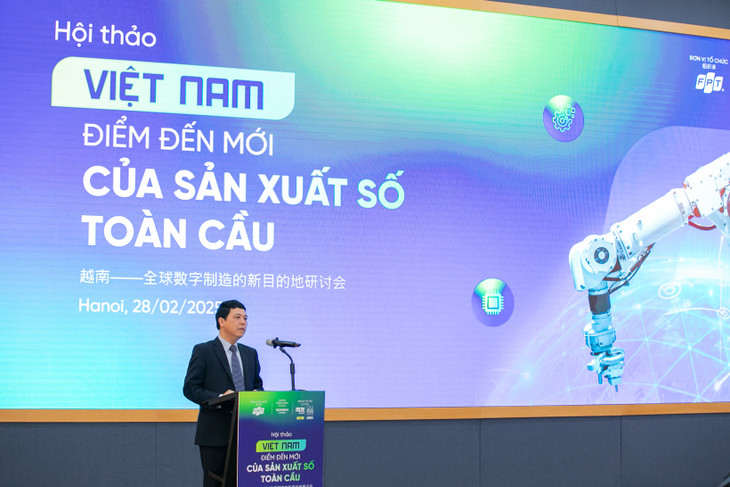 Ông Vũ Văn Chung, Phó Cục trưởng Cục Đầu tư nước ngoài, Bộ Tài chính chia sẻ Việt Nam cam kết tạo điều kiện thuận lợi nhất cho doanh nghiệp FDI gia nhập thị trường