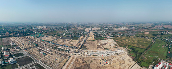 Các tuyến đường giao thông lớn kết nối thẳng về khu đô thị Sun Urban City