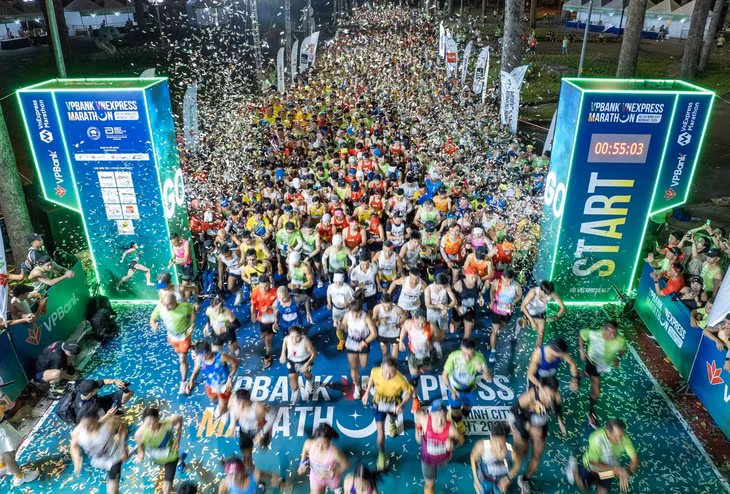 Phong trào chạy bộ tại Việt Nam phát triển nhanh chóng