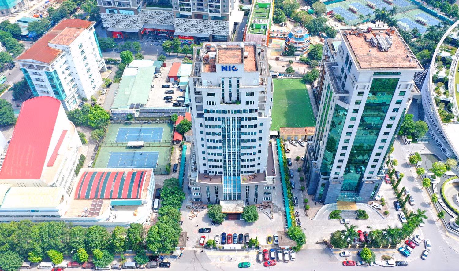 NIC Hà Nội tọa lạc tại ngõ 7, phố Tôn Thất Thuyết, quận Cầu Giấy NIC Hà Nội tọa lạc tại ngõ 7, phố Tôn Thất Thuyết, quận Cầu Giấy