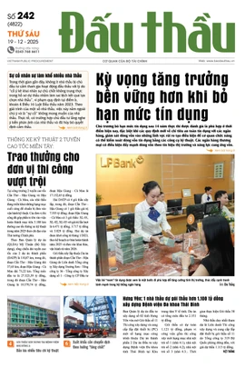 BÁO ĐẤU THẦU SỐ 242 - 2025