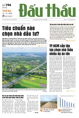 BÁO ĐẤU THẦU SỐ 194 - 2025