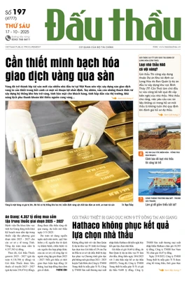 BÁO ĐẤU THẦU SỐ 197 - 2025