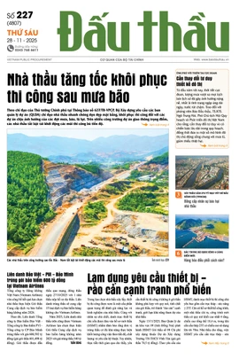 BÁO ĐẤU THẦU SỐ 227 - 2025