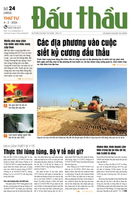 BÁO ĐẤU THẦU SỐ 24 - 2026