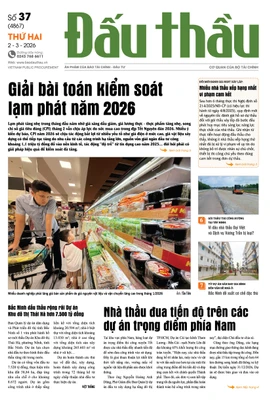 BÁO ĐẤU THẦU SỐ 37 - 2026