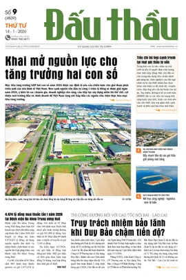 BÁO ĐẤU THẦU SỐ 9 - 2026