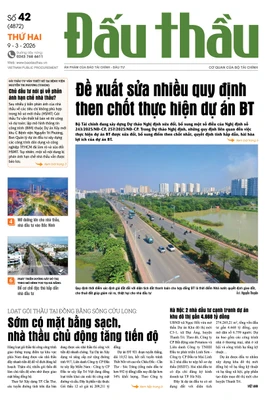 BÁO ĐẤU THẦU SỐ 42 - 2026