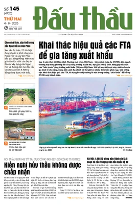 BÁO ĐẤU THẦU SỐ 145 - 2025
