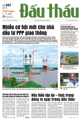 BÁO ĐẤU THẦU SỐ 231 - 2025