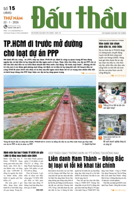 BÁO ĐẤU THẦU SỐ 15 - 2026