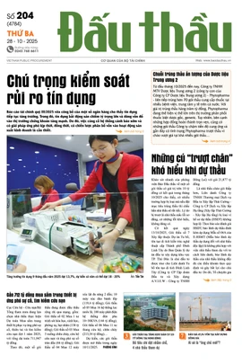 BÁO ĐẤU THẦU SỐ 204 - 2025