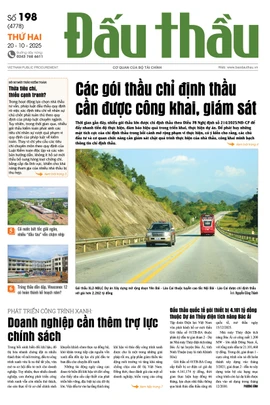 BÁO ĐẤU THẦU SỐ 198 - 2025