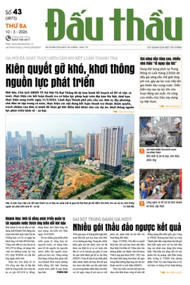 BÁO ĐẤU THẦU SỐ 43 - 2026