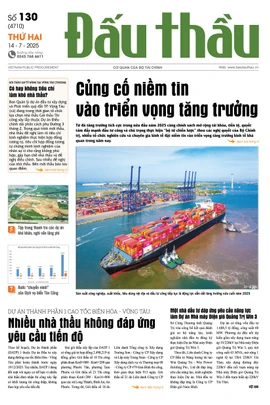 BÁO ĐẤU THẦU SỐ 130 - 2025