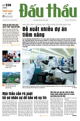 BÁO ĐẤU THẦU SỐ 228 - 2025