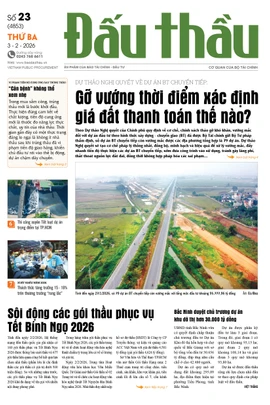 BÁO ĐẤU THẦU SỐ 23 - 2026