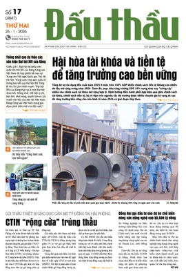 BÁO ĐẤU THẦU SỐ 17 - 2026