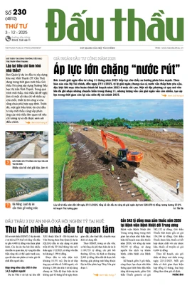 BÁO ĐẤU THẦU SỐ 230 - 2025