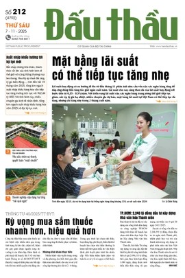 BÁO ĐẤU THẦU SỐ 212 - 2025