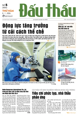 BÁO ĐẤU THẦU SỐ 5 - 2026