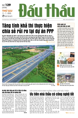 BÁO ĐẤU THẦU SỐ 129 - 2025