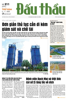 BÁO ĐẤU THẦU SỐ 211 - 2025