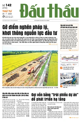 BÁO ĐẤU THẦU SỐ 142 - 2025