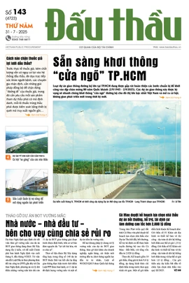BÁO ĐẤU THẦU SỐ 143 - 2025