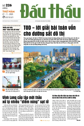 BÁO ĐẤU THẦU SỐ 226 - 2025