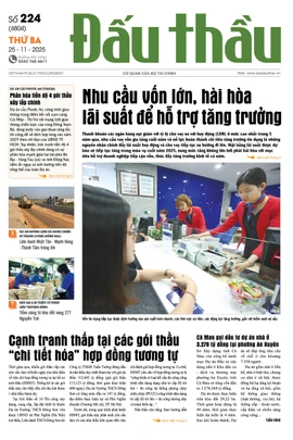 BÁO ĐẤU THẦU SỐ 224 - 2025