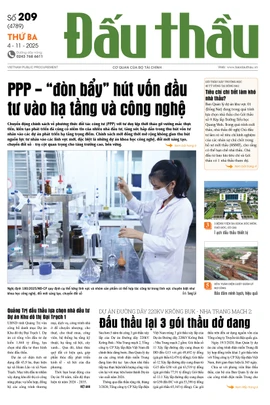 BÁO ĐẤU THẦU SỐ 209 - 2025