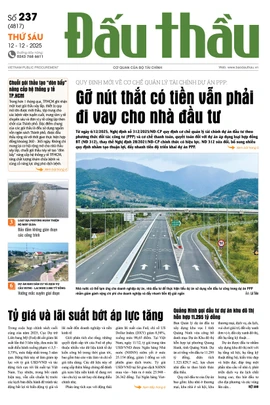 BÁO ĐẤU THẦU SỐ 237 - 2025